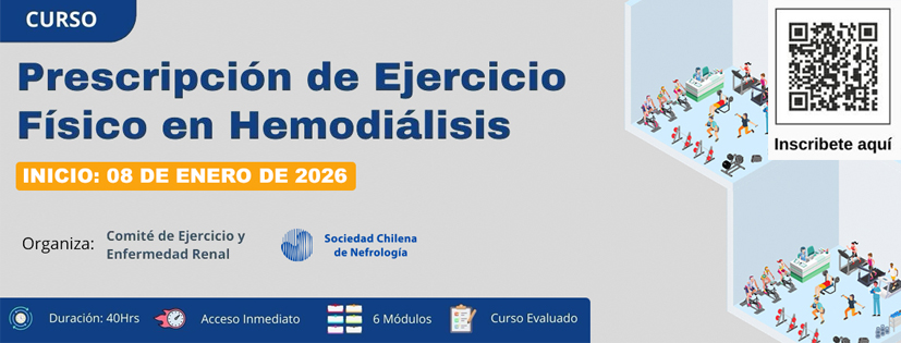 Fundación Educación Renal inicia el curso Prescripción de Ejercicio Físico en Hemodiálisis
