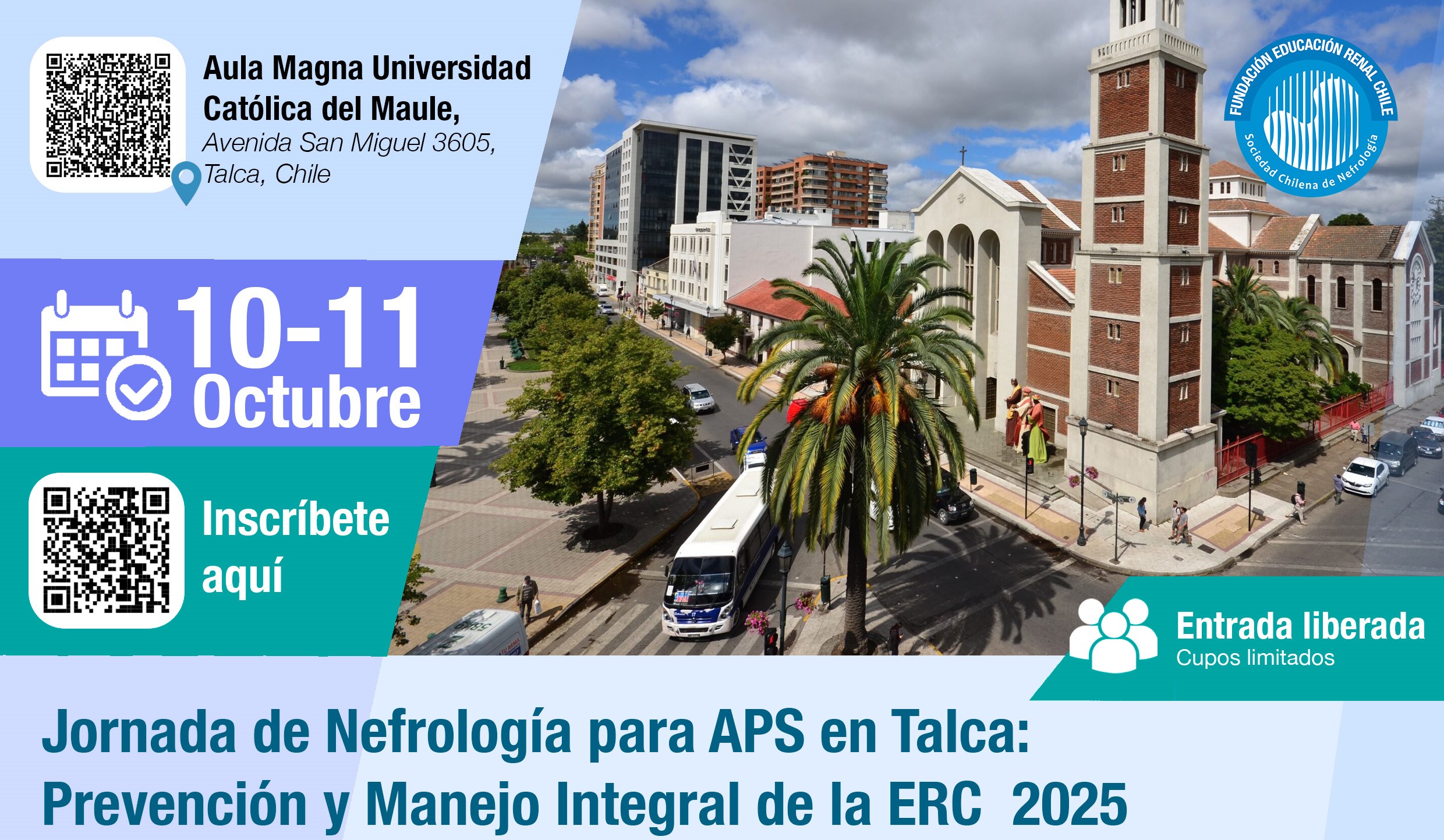 Profesionales APS del Maule actualizaron sus conocimientos sobre la ERC en exitosa Jornada de Nefrología